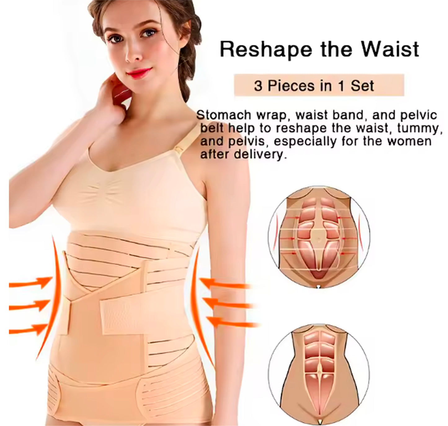 HOMERRY™ 3 in 1 Adjustable Maternity Postpartum Corset