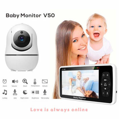 HOMERRY™ Smart Video Baby Monitor with 360 and Video Camera