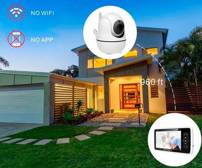 HOMERRY™ Smart Video Baby Monitor with 360 and Video Camera