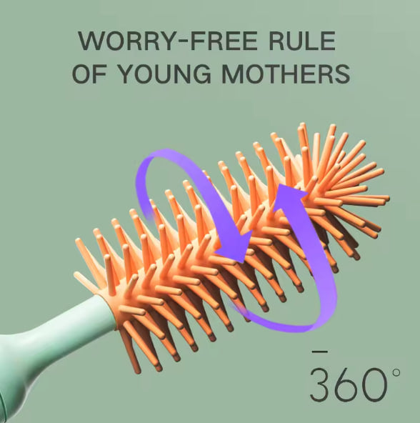 HOMERRY™ Electric bottle cleaner with 360-degree rotation
