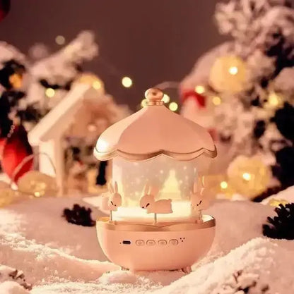 HOMERRY Carousel Night Light for Kids