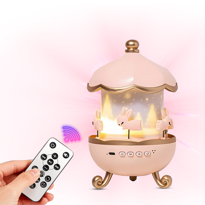 HOMERRY Carousel Night Light for Kids