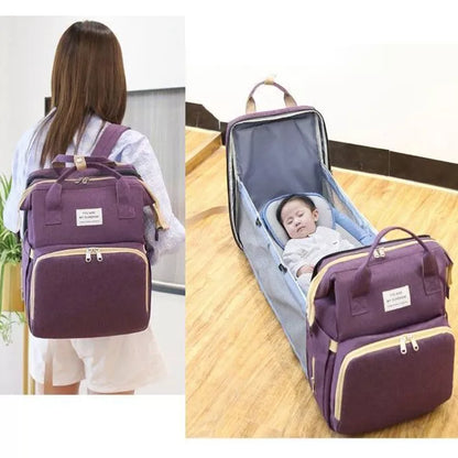 HOMERRY™ Baby Crib Backpack Diaper Bag