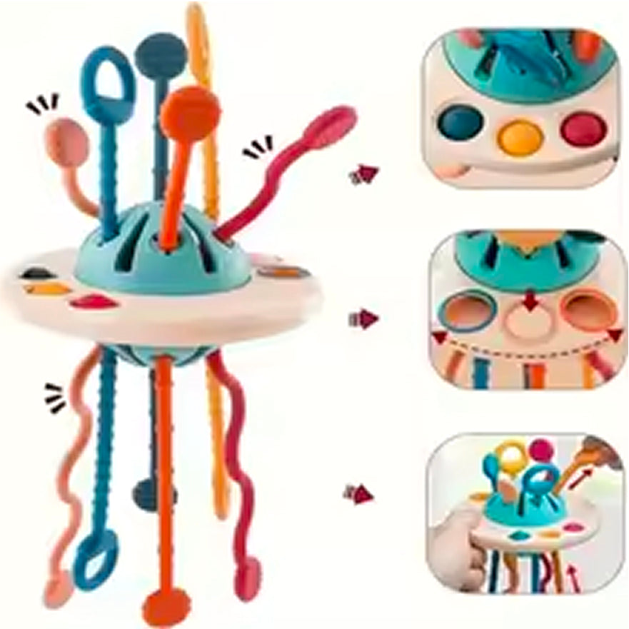 HOMERRY™ UFO Silicone Pulling Toy