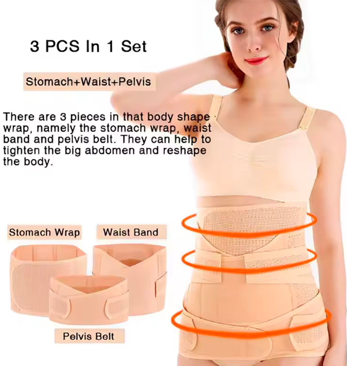HOMERRY™ 3 in 1 Adjustable Maternity Postpartum Corset