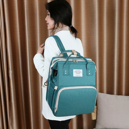 HOMERRY™ Baby Crib Backpack Diaper Bag