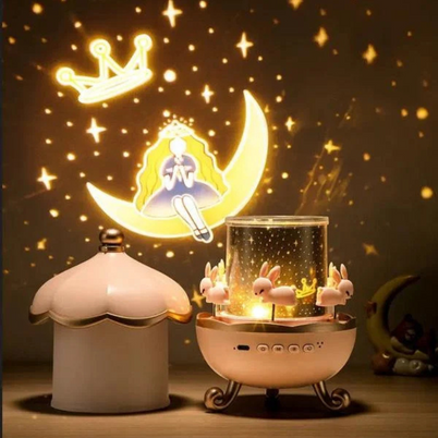 HOMERRY Carousel Night Light for Kids